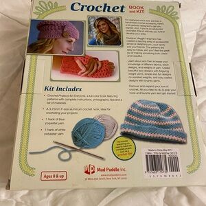 Crochet book and kit